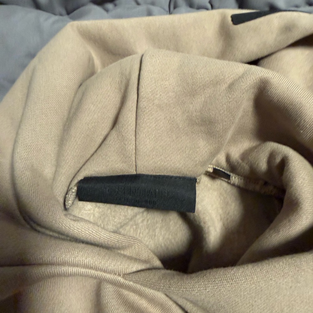 Essentials Tan Pullover Hoodie - image 5